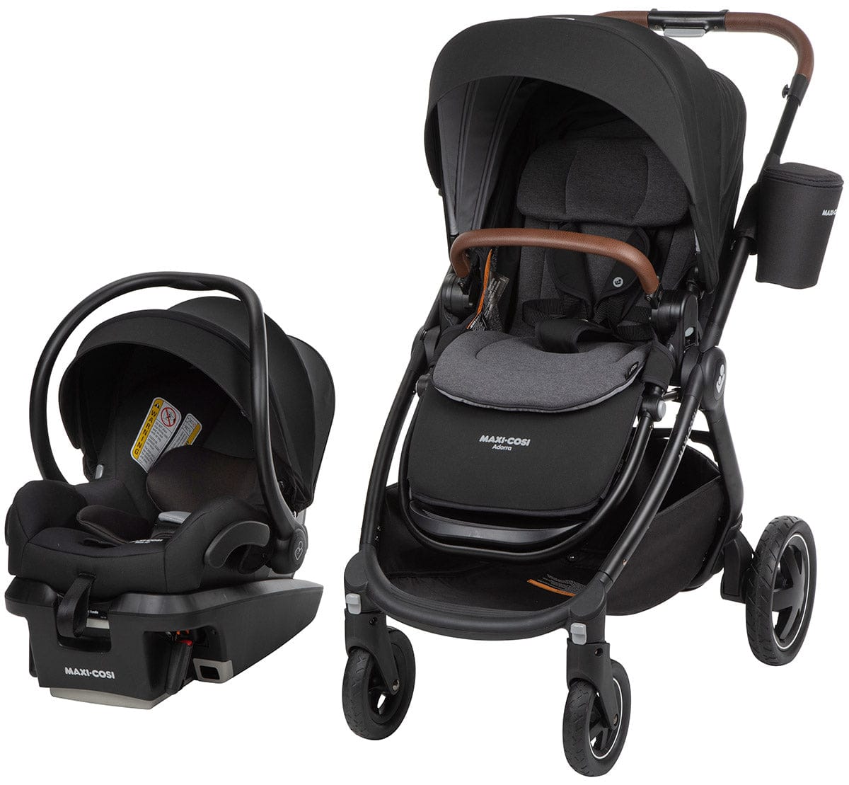 Maxi-Cosi Adorra + Mico XP Travel System - Essential Black - TR430FNA
