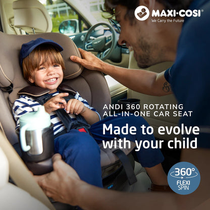 Maxi-Cosi Andi 360 Rotating All-in-One Convertible Car Seat - Escargot - CC425HHL