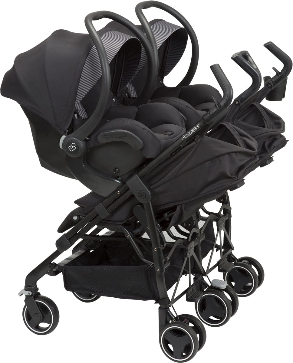 Maxi-Cosi Dana For2 Double Stroller - Devoted Black - CV316BIZ