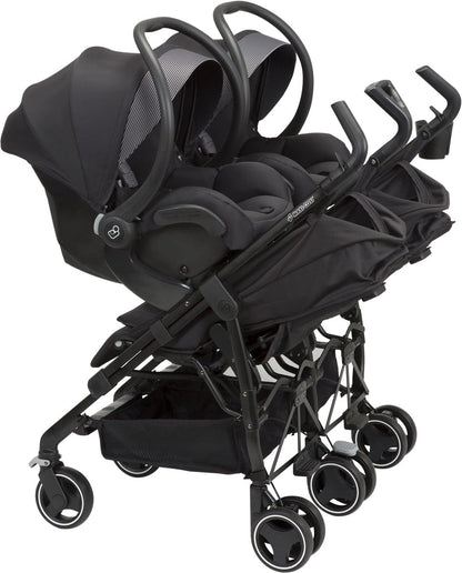 Maxi-Cosi Dana For2 Double Stroller - Devoted Black - CV316BIZ