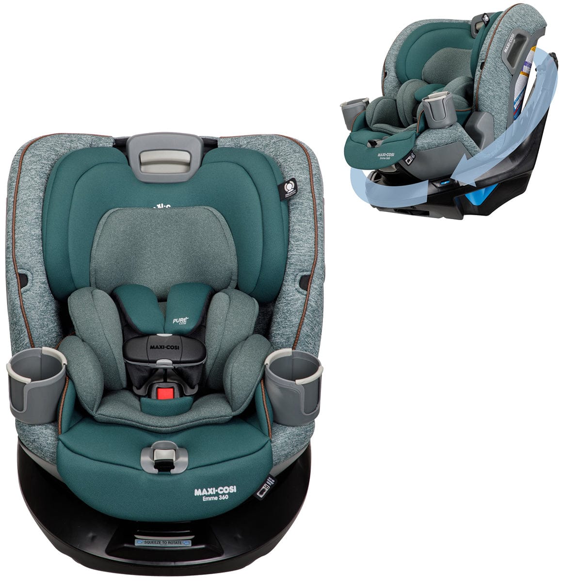 Maxi-Cosi Emme 360 Rotating All-in-One Convertible Car Seat - Meadow Wonder - CC268GNR