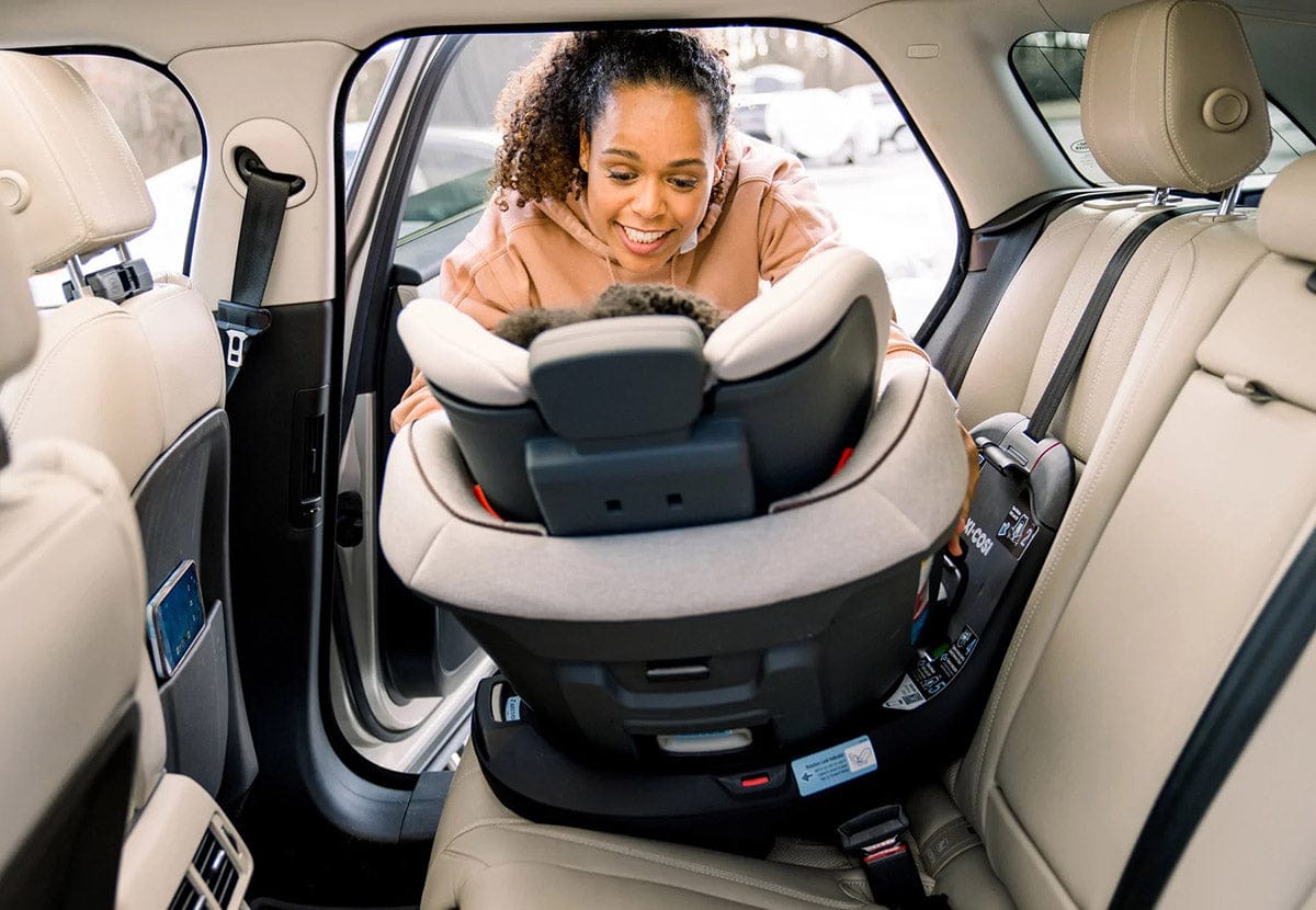 Maxi-Cosi Emme 360 Rotating All-in-One Convertible Car Seat - Midnight Black - CC268FZA