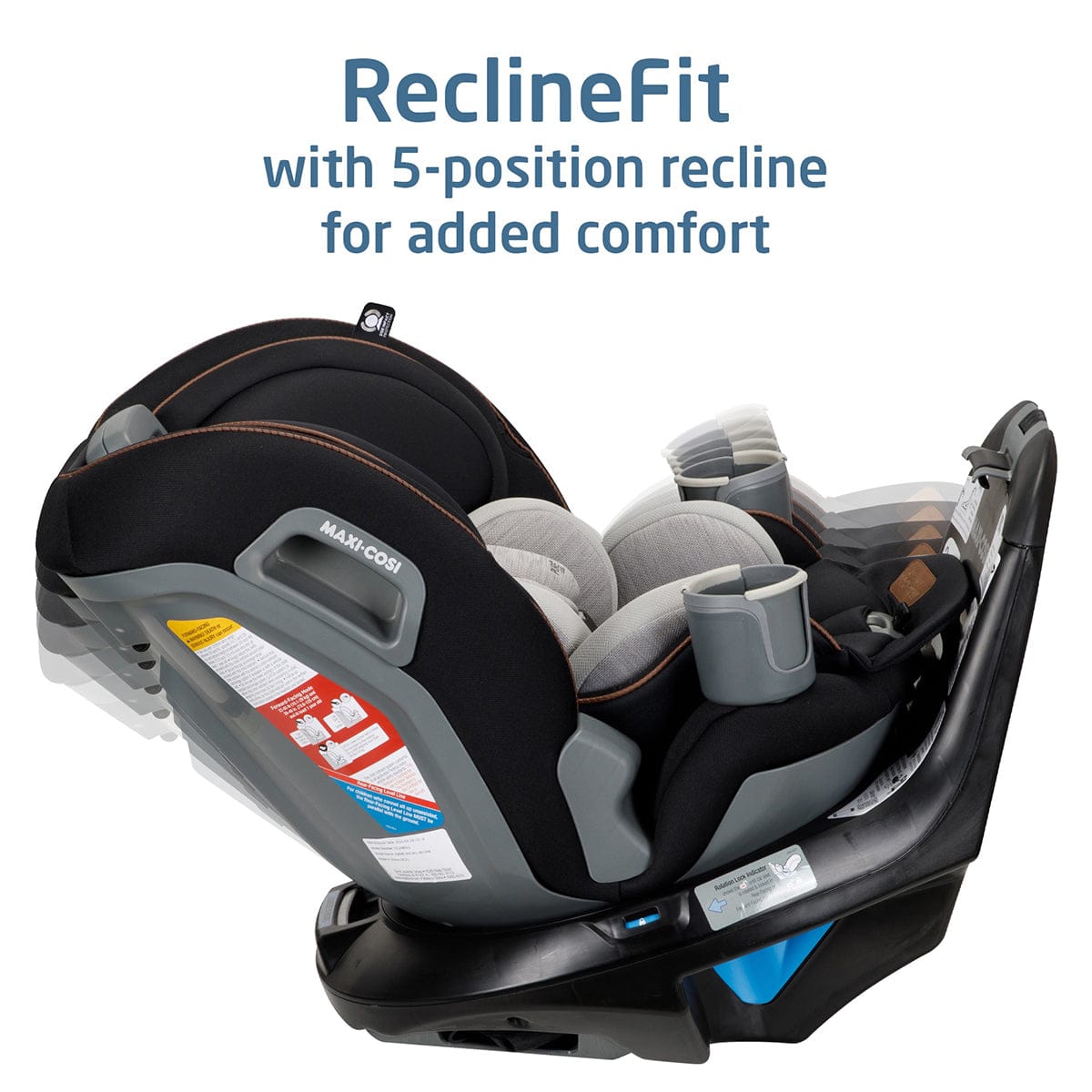 Maxi-Cosi Emme 360 Rotating All-in-One Convertible Car Seat - Network Grey - CC293GLS