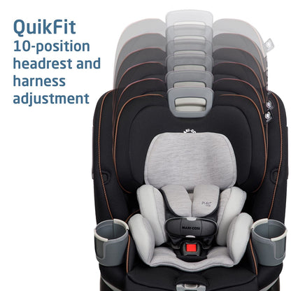 Maxi-Cosi Emme 360 Rotating All-in-One Convertible Car Seat - Network Grey - CC293GLS