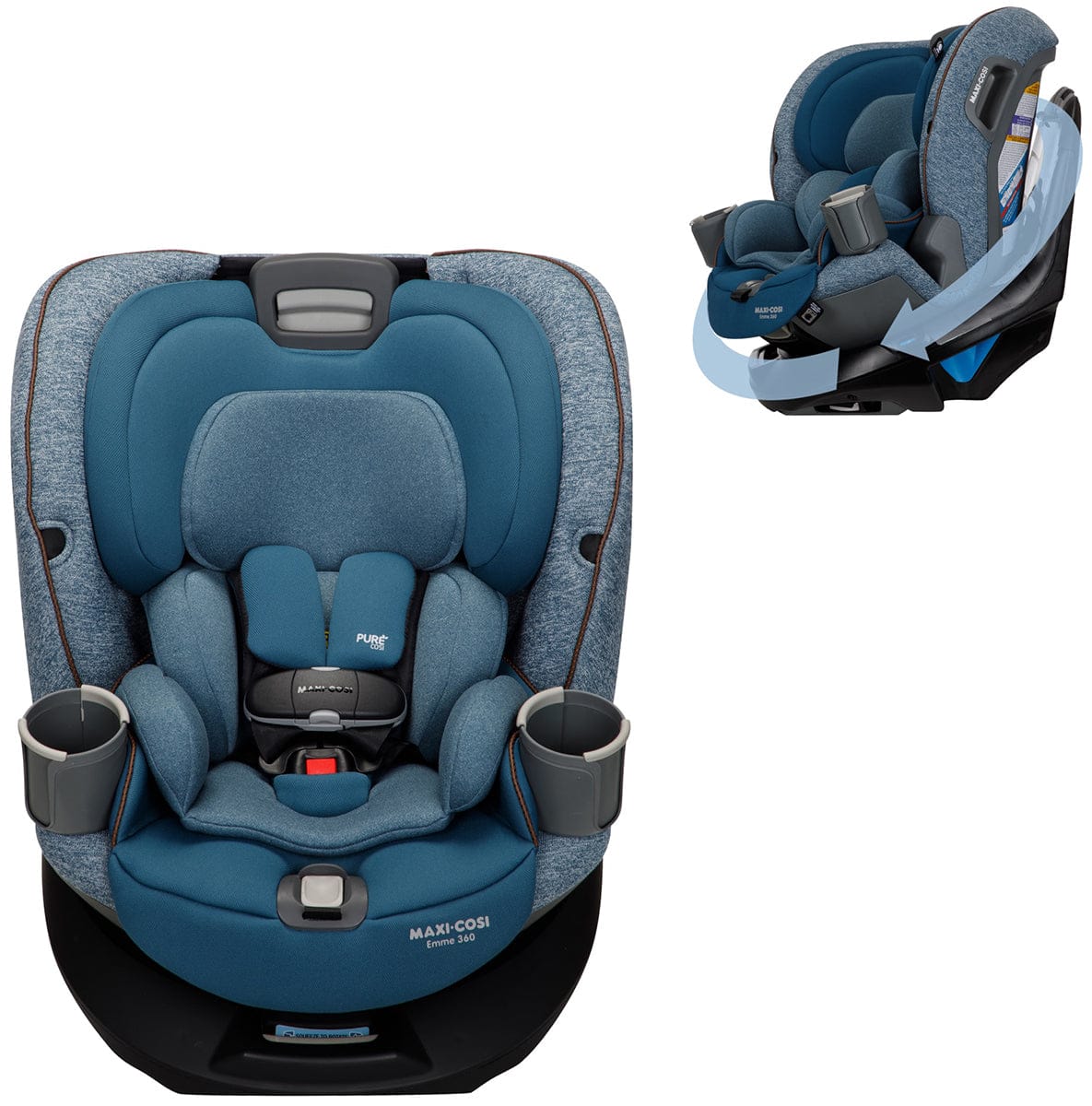 Maxi-Cosi Emme 360 Rotating All-in-One Convertible Car Seat - Pacific Wonder - CC268GKJ