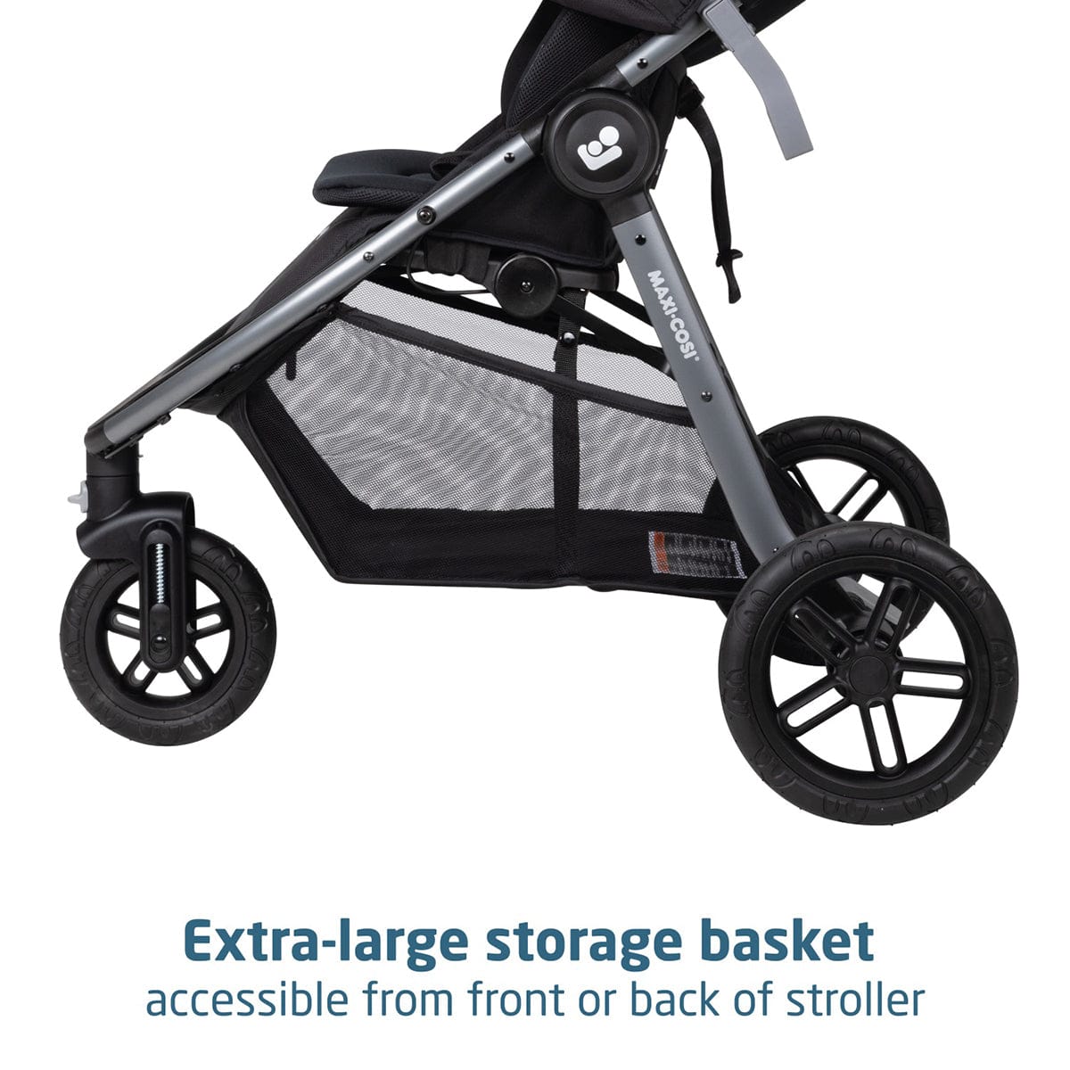 Maxi-Cosi Gia XP Luxe 3-Wheel Travel System - Midnight Black - TR456FZA
