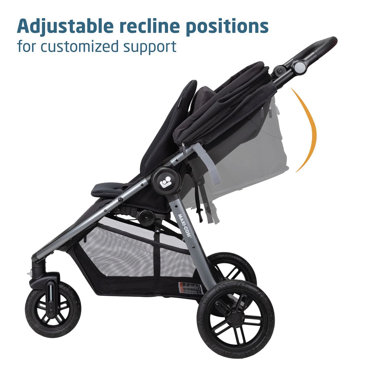 Maxi-Cosi Gia XP Luxe 3-Wheel Travel System - Midnight Black - TR456FZA