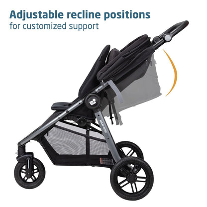 Maxi-Cosi Gia XP Luxe 3-Wheel Travel System - Midnight Black - TR456FZA
