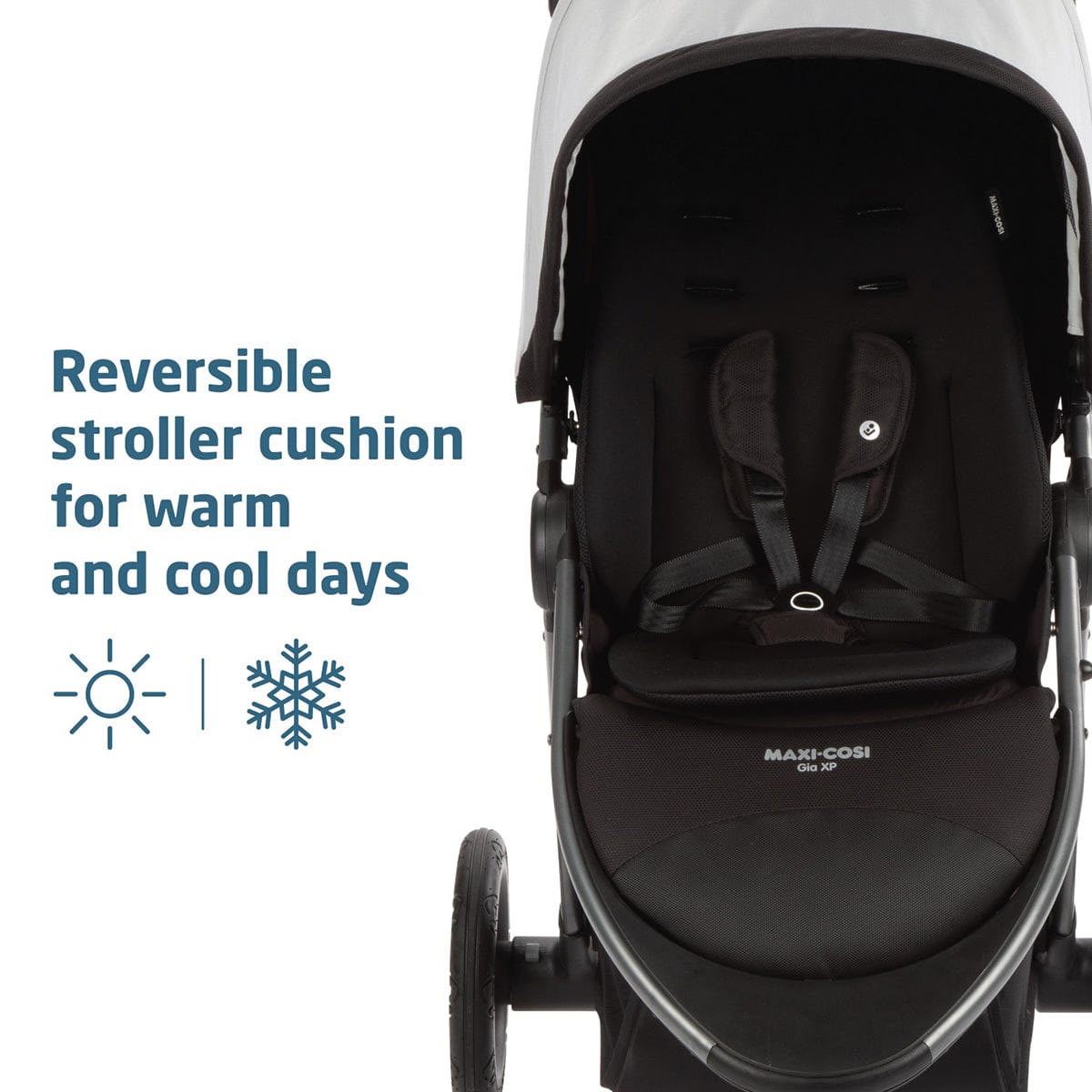 Maxi-Cosi Gia XP Luxe 3-Wheel Travel System - Midnight Moon - TR456FYH