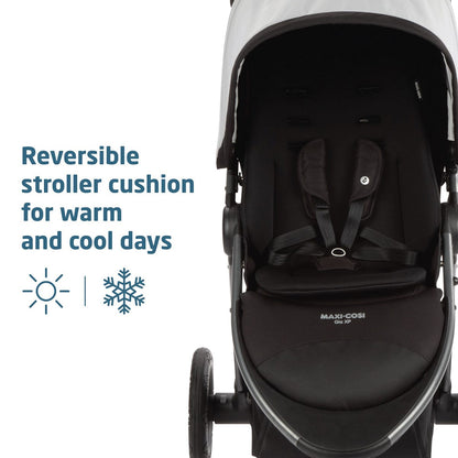Maxi-Cosi Gia XP Luxe 3-Wheel Travel System - Midnight Moon - TR456FYH
