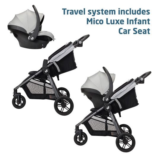 Maxi-Cosi Gia XP Luxe 3-Wheel Travel System - Midnight Moon - TR456FYH