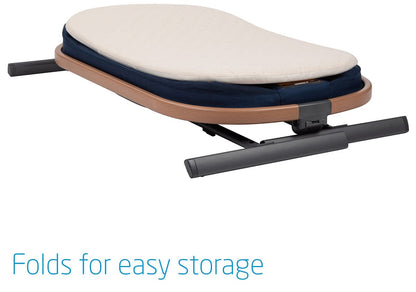 Maxi-Cosi Iora 2-in-1 Bedside Bassinet - Essential Blue