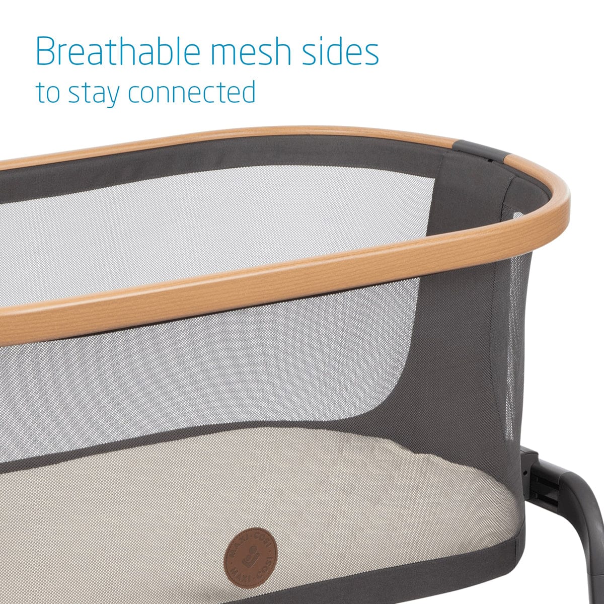 Maxi-Cosi Iora 2-In-1 Bedside Bassinet - Essential Graphite - BT079FJA