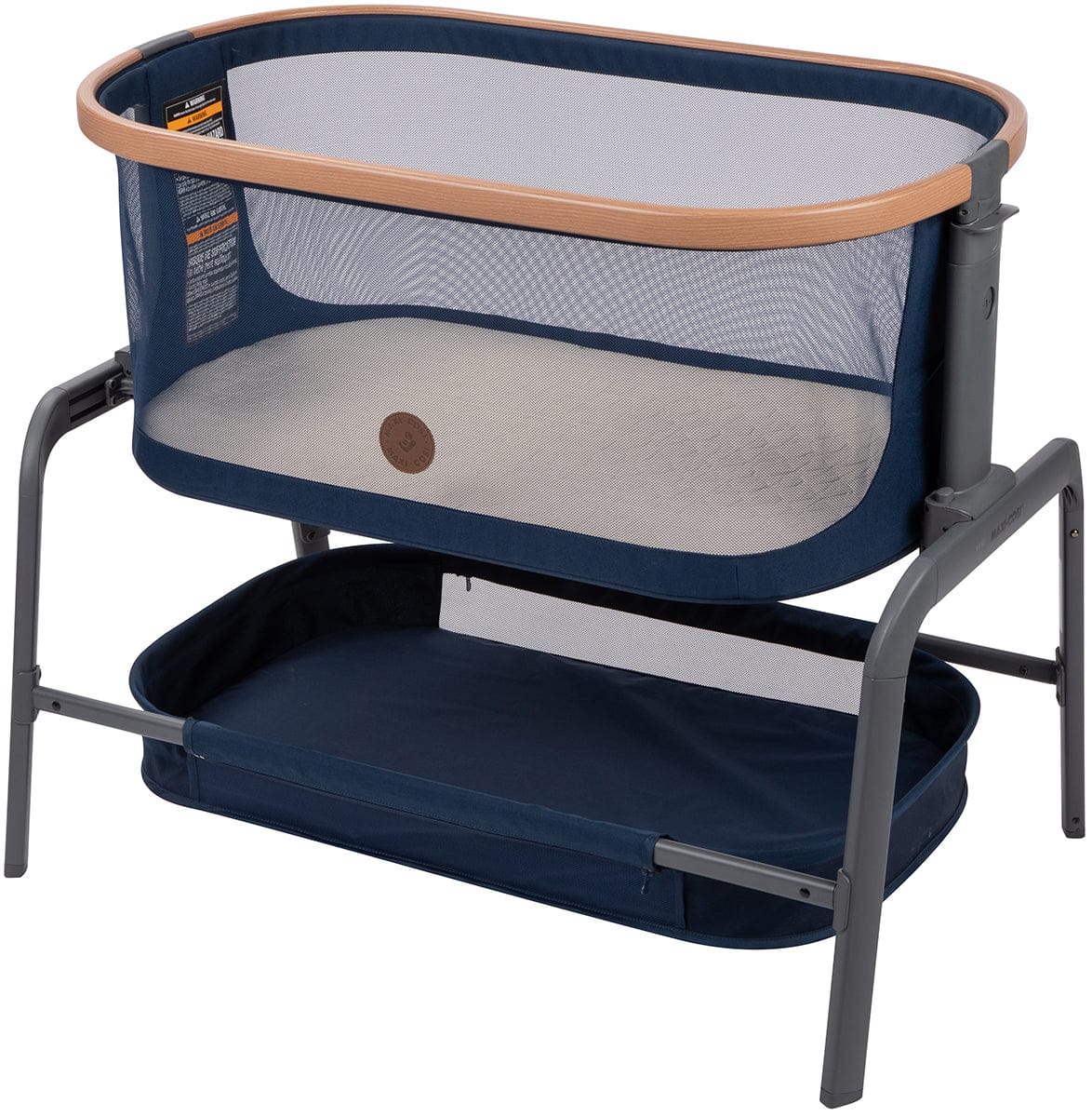 Maxi-Cosi Iora 2-in-1 Bedside Bassinet - Essential Blue