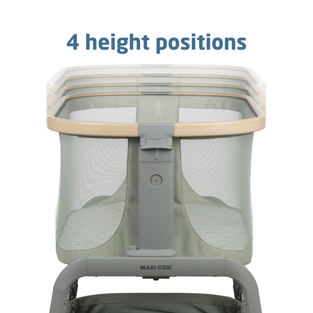 Maxi-Cosi Iora Bedside Bassinet - Classic Green - BT079HBG