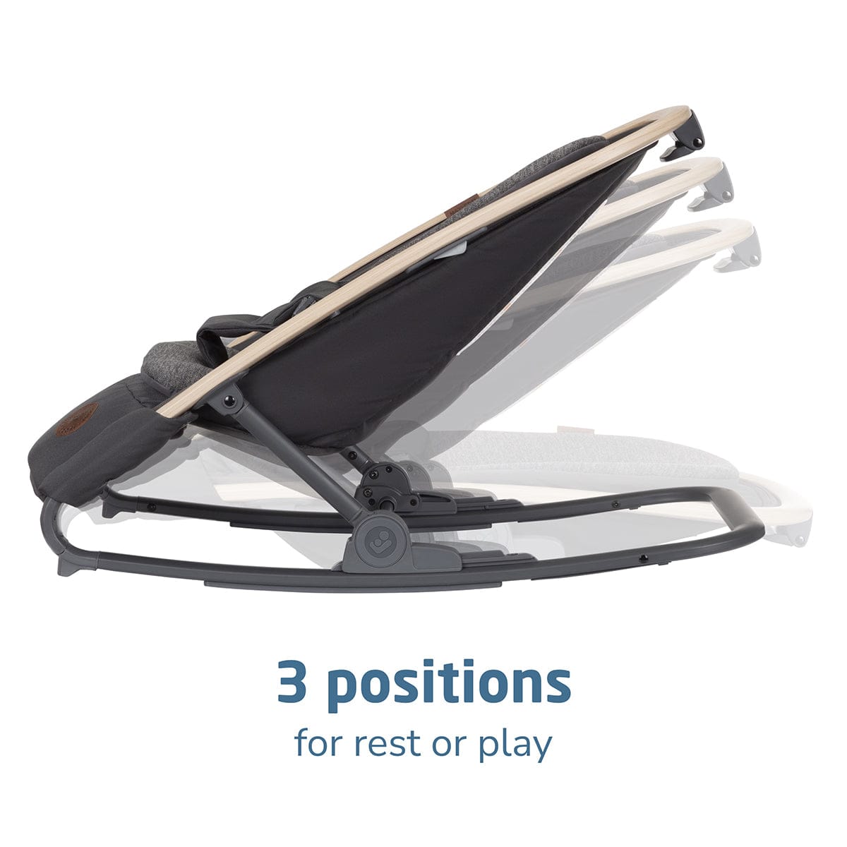 Maxi-Cosi Kori 2-in-1 Rocker - Classic Graphite - BN108HCR