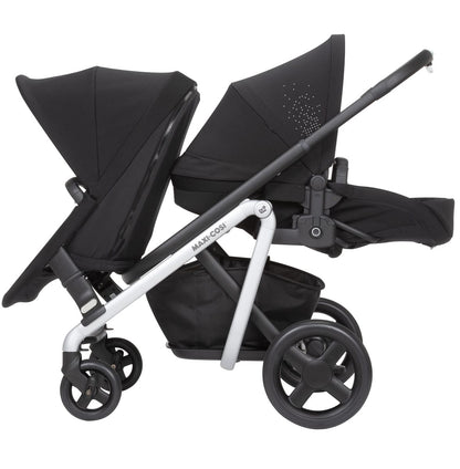 Maxi-Cosi Lila Double Stroller - Frequency Black/Nomad Black - CV324EYV-CV328ETK