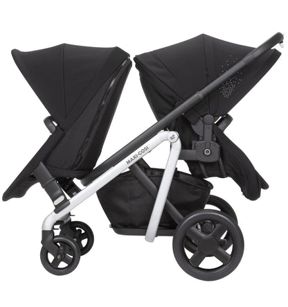 Maxi-Cosi Lila Double Stroller - Frequency Black/Nomad Black - CV324EYV-CV328ETK
