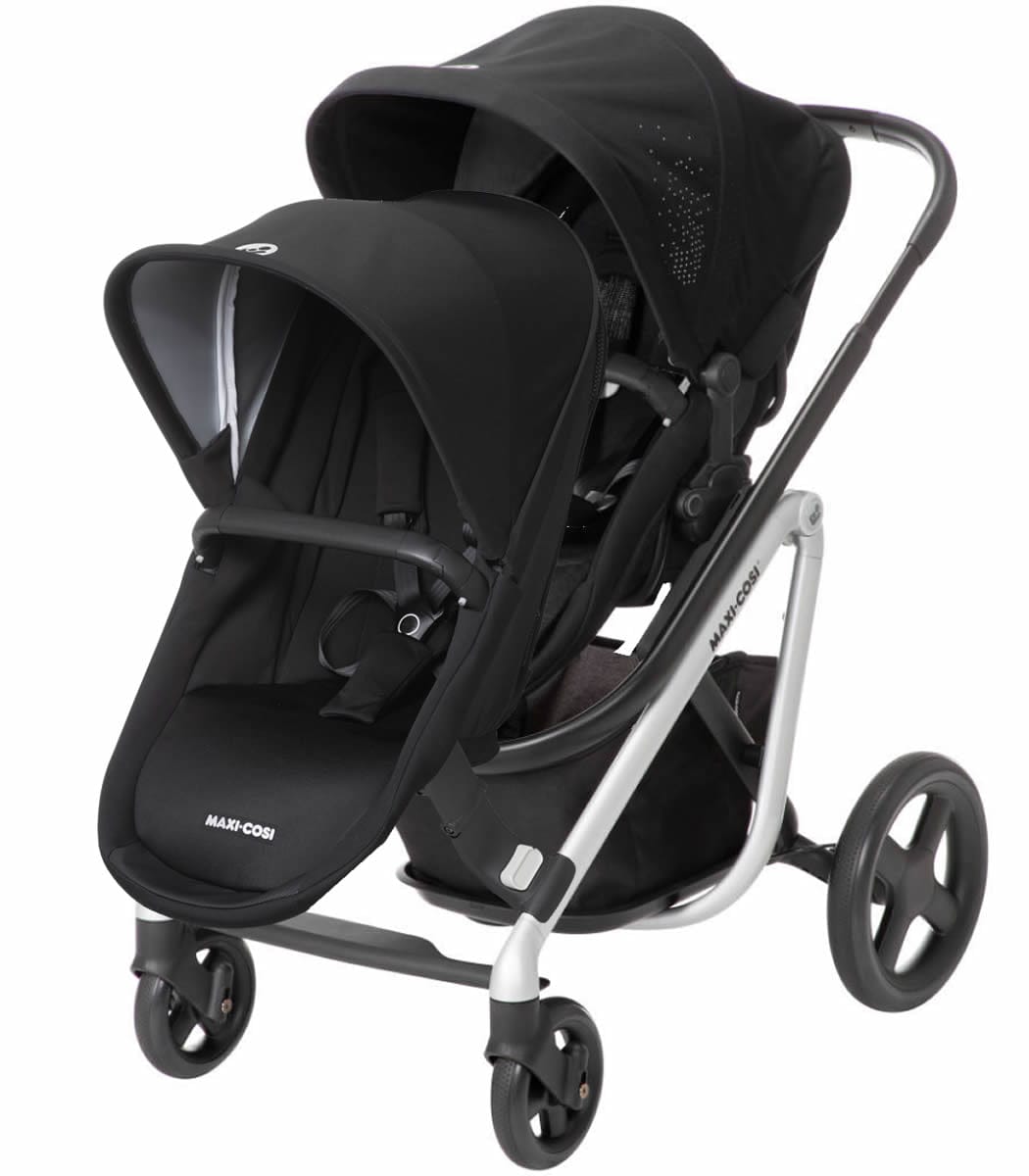Maxi-Cosi Lila Double Stroller - Frequency Black/Nomad Black - CV324EYV-CV328ETK