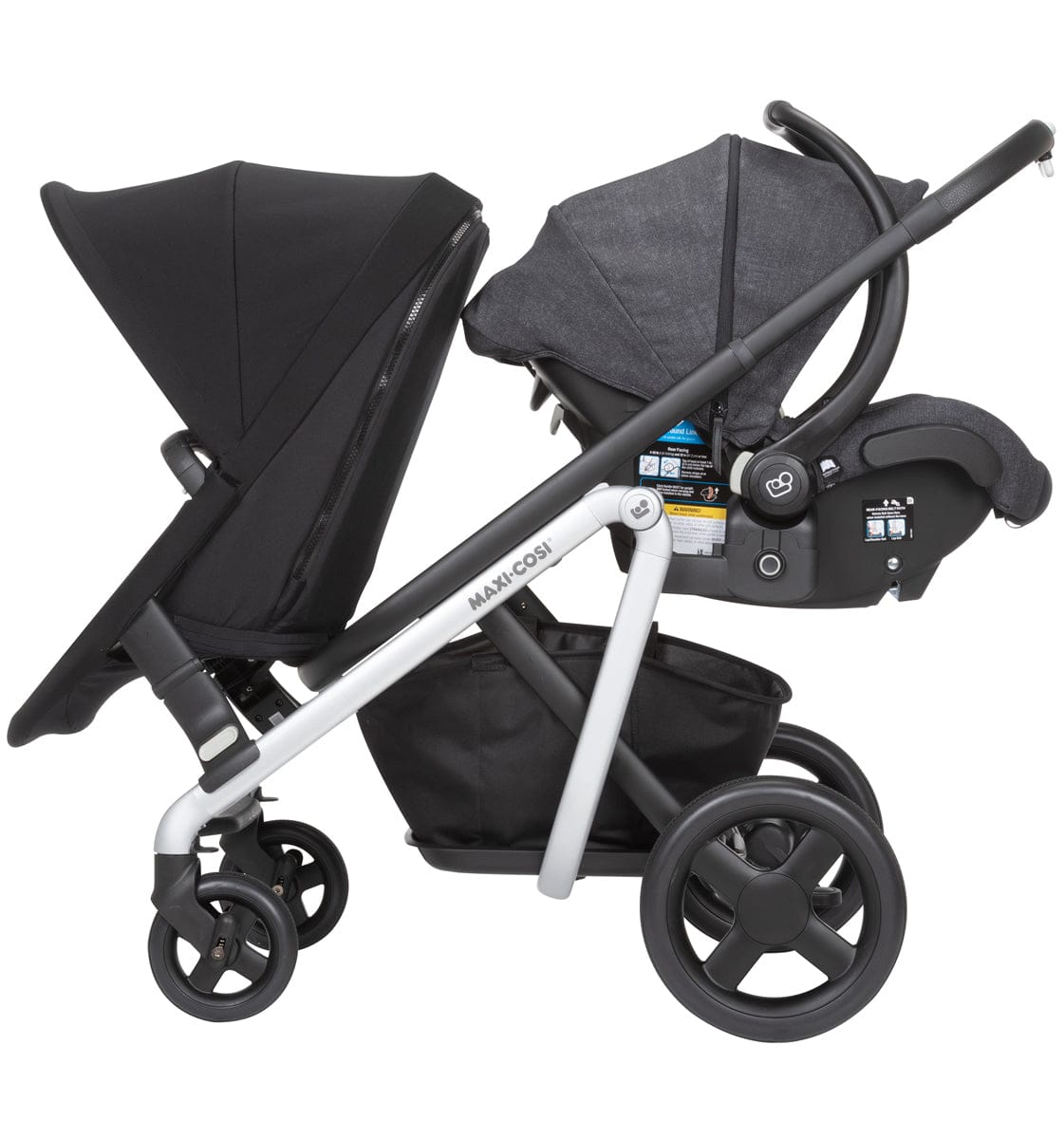 Maxi-Cosi Lila Double Stroller - Nomad Black - CV324ETK-CV328ETK