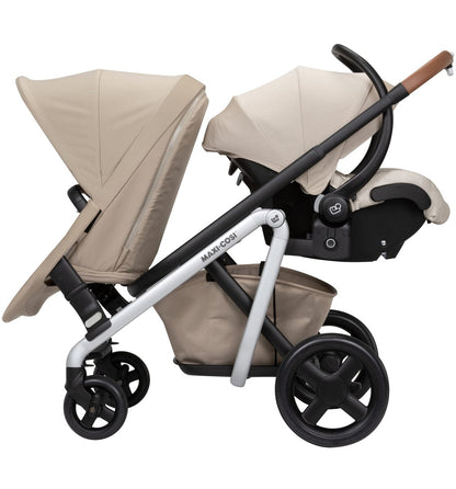 Maxi-Cosi Lila Double Stroller - Nomad Sand - CV324EMR-CV328EMR