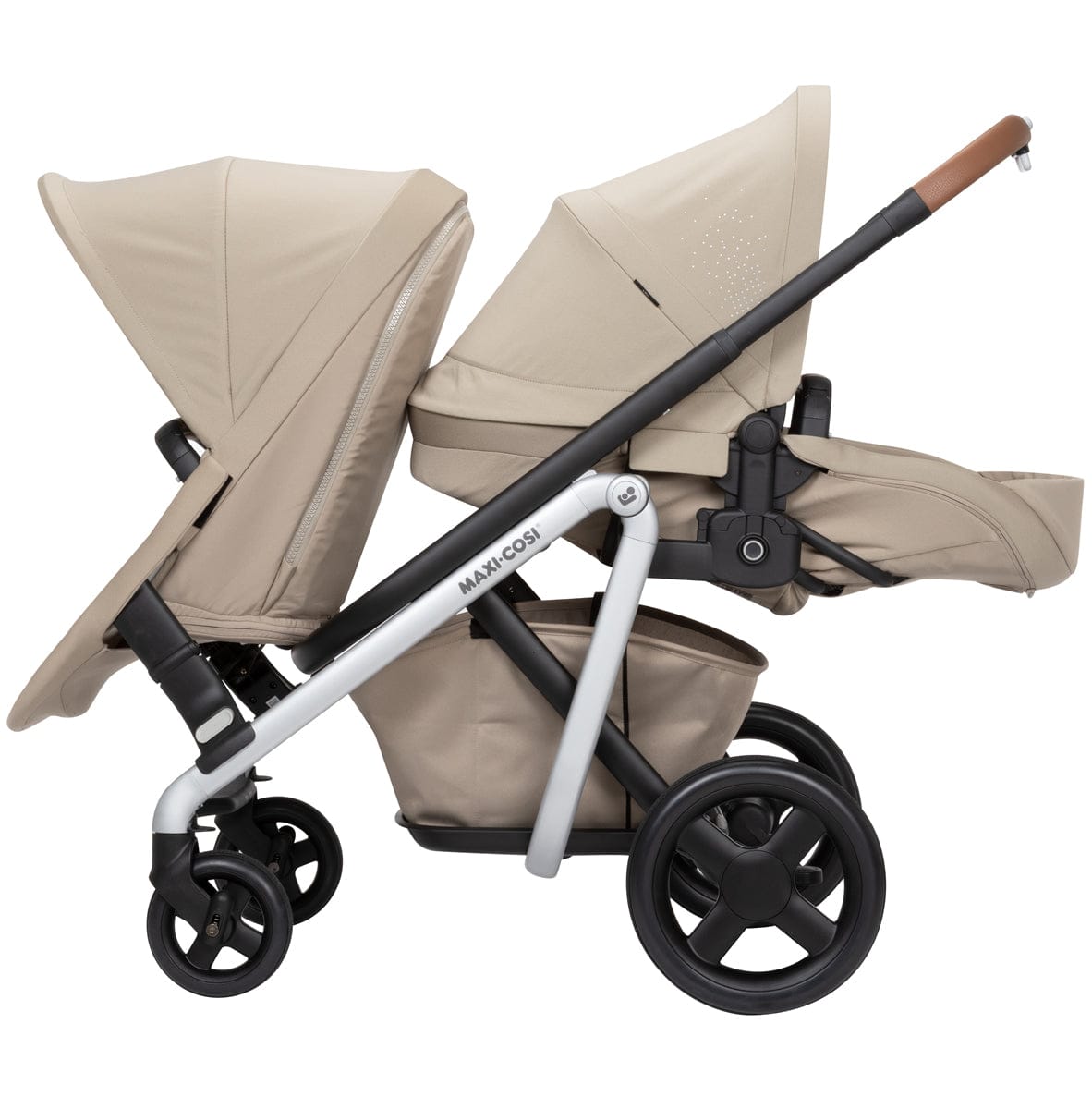 Maxi-Cosi Lila Double Stroller - Nomad Sand - CV324EMR-CV328EMR