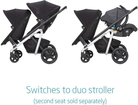 Maxi-Cosi Lila + Mico XP Max Travel System Bundle - Frequency Black / Essential Black - CV324EYV-IC387FNA