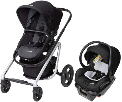 Maxi-Cosi Lila + Mico XP Max Travel System Bundle - Frequency Black / Essential Black - CV324EYV-IC387FNA