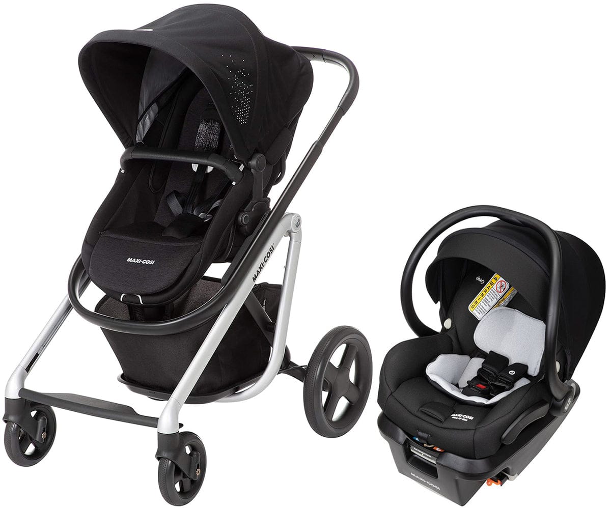 Maxi-Cosi Lila + Mico XP Max Travel System Bundle - Nomad Black / Essential Black - CV324ETK-IC387FNA