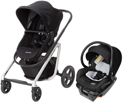 Maxi-Cosi Lila + Mico XP Max Travel System Bundle - Nomad Black / Essential Black - CV324ETK-IC387FNA