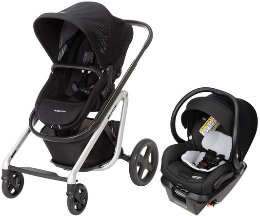 Maxi-Cosi Lila + Mico XP Max Travel System Bundle - Nomad Black / Essential Black - CV324ETK-IC387FNA