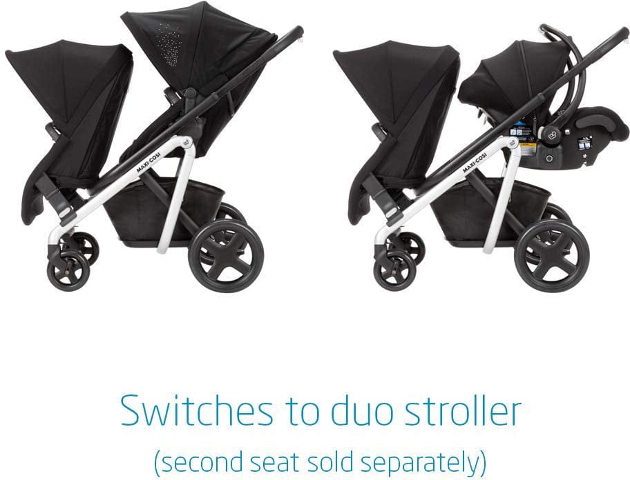 Maxi-Cosi Lila Modular Stroller System, Frequency Black