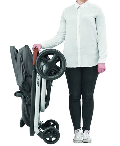 Maxi-Cosi Lila Single-to-Double Stroller - Nomad Grey - CV324ETL
