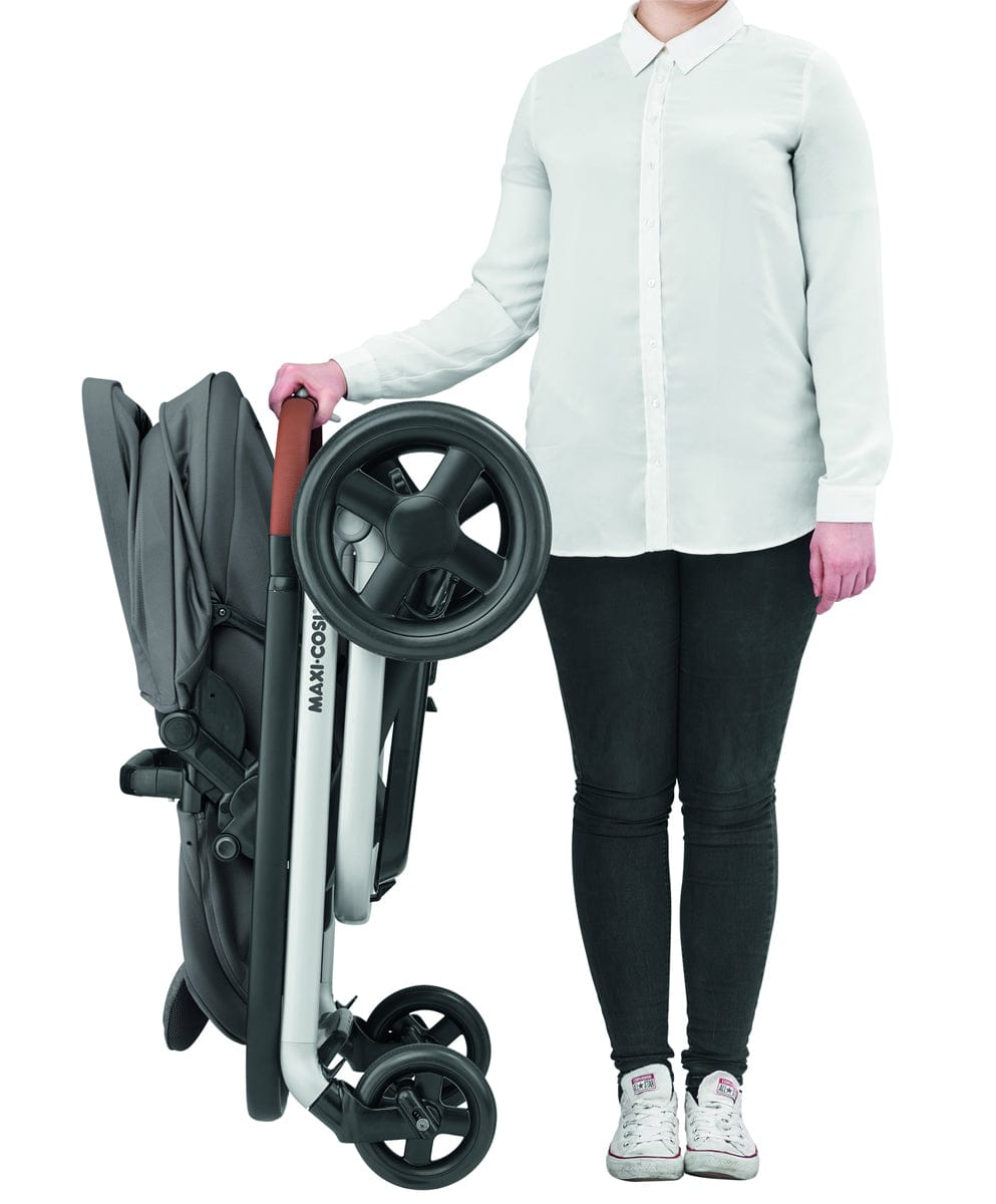 Maxi-Cosi Lila Single-to-Double Stroller - Nomad Grey