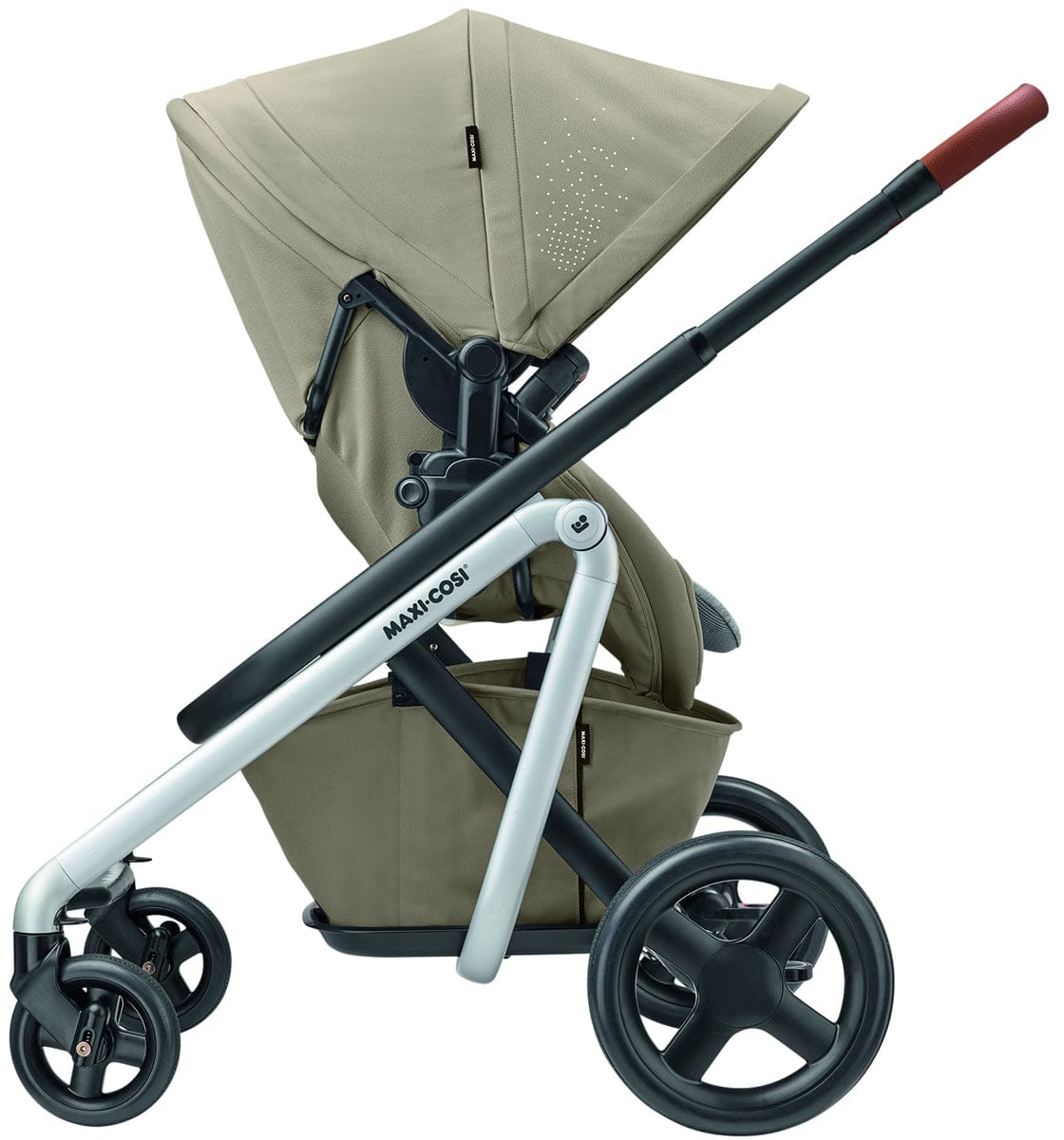 Maxi-Cosi Lila Single-to-Double Stroller - Nomad Sand - CV324EMR