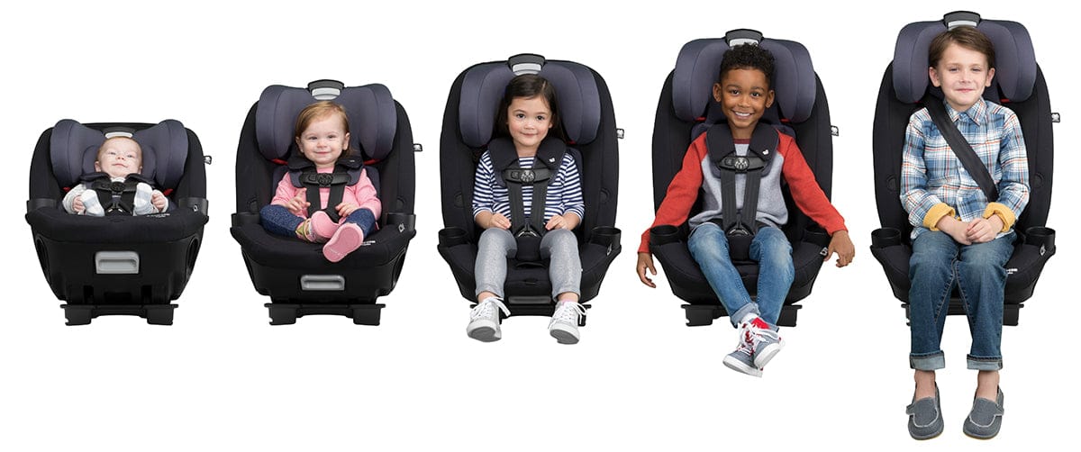 Maxi-Cosi Magellan LiftFit All-in-One Convertible Car Seat - Essential Black - CC280FNA
