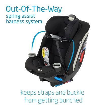 Maxi-Cosi Magellan LiftFit All-in-One Convertible Car Seat - Essential Black - CC280FNA