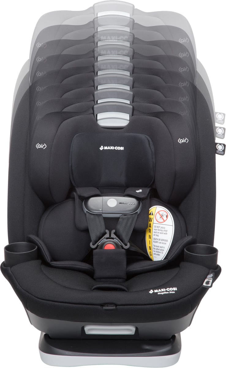 Maxi-Cosi Magellan Max 5-in-1 All-In-One Convertible Car Seat - Onyx Bliss (Chem Free)