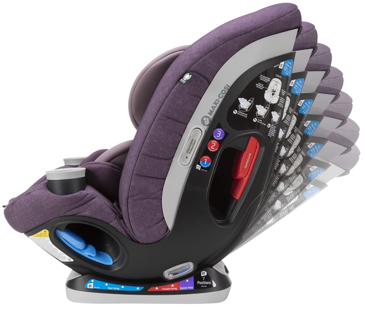 Maxi-Cosi Magellan Max XP All-in-One Convertible Car Seat - Nomad Purple
