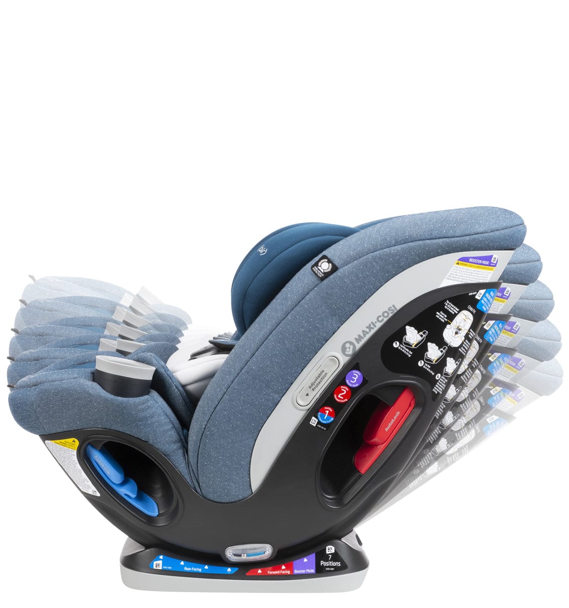 Maxi-Cosi Magellan Max XP All-in-One Convertible Car Seat - Sparkling Teal