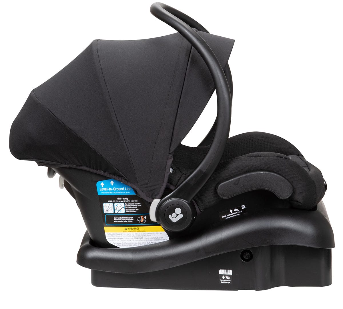 Maxi-Cosi Mico 30 Lightweight Infant Car Seat - Midnight Black (PureCosi)
