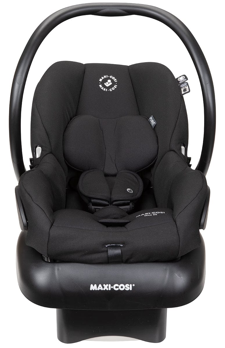 Maxi-Cosi Mico 30 Lightweight Infant Car Seat - Midnight Black (PureCosi)