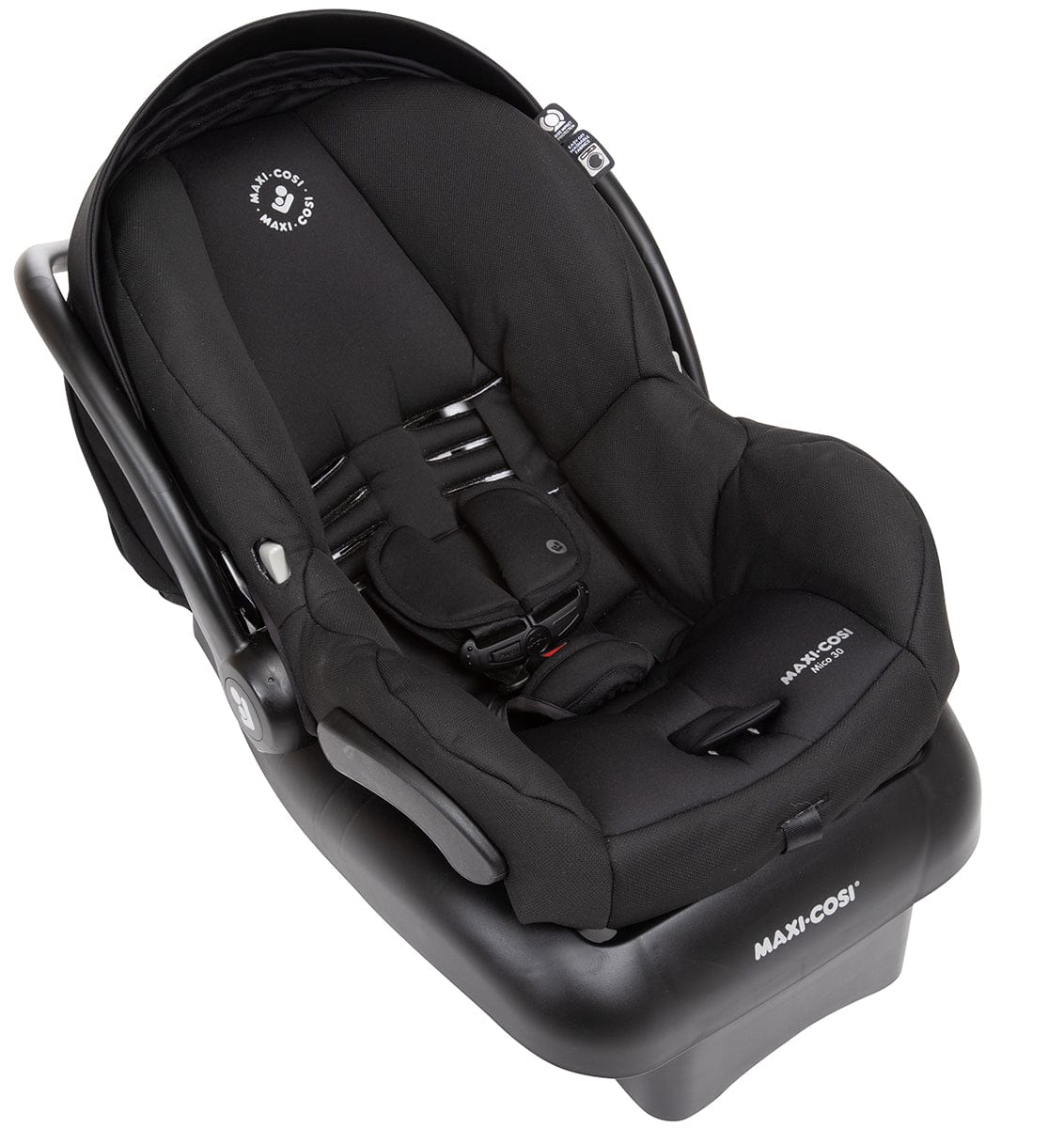 Maxi-Cosi Mico 30 Lightweight Infant Car Seat - Midnight Black (PureCosi)