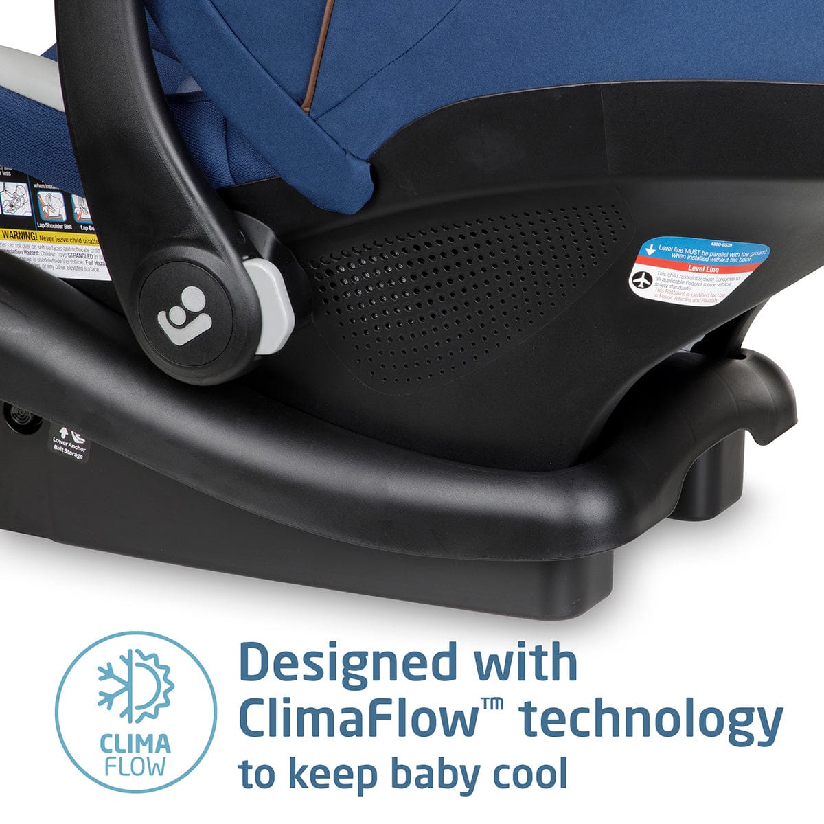 Maxi-Cosi Mico Luxe Lightweight Infant Car Seat - New Hope Navy - IC365GNNH