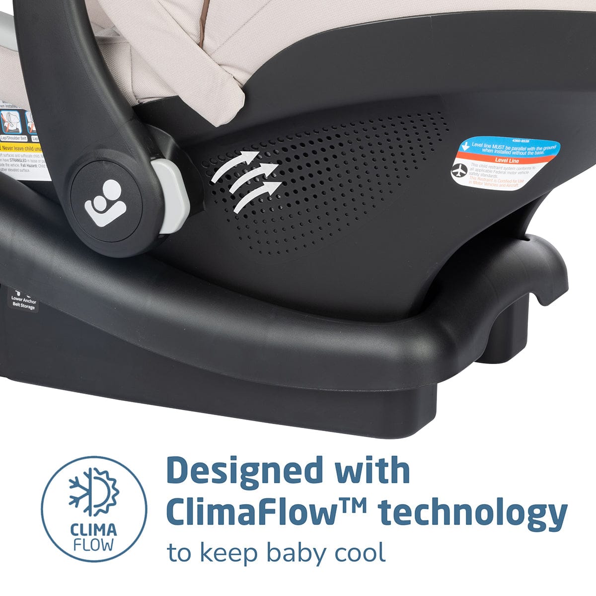 Maxi-Cosi Mico Luxe Lightweight Infant Car Seat - New Hope Tan - IC365GYQH