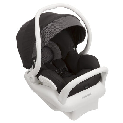 Maxi Cosi Mico Max 30 Infant Car Seat, White Collection - Devoted Black - IC164BIZ