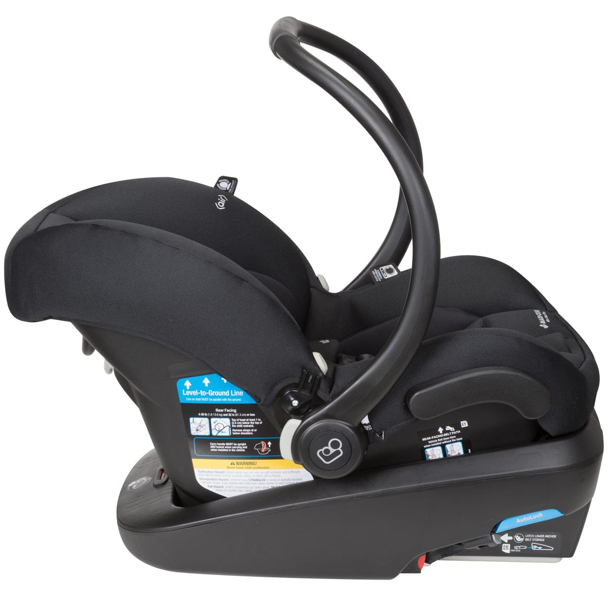 Maxi-Cosi Mico Max Plus Infant Car Seat - Onyx Bliss (Chem Free) - IC311ELA