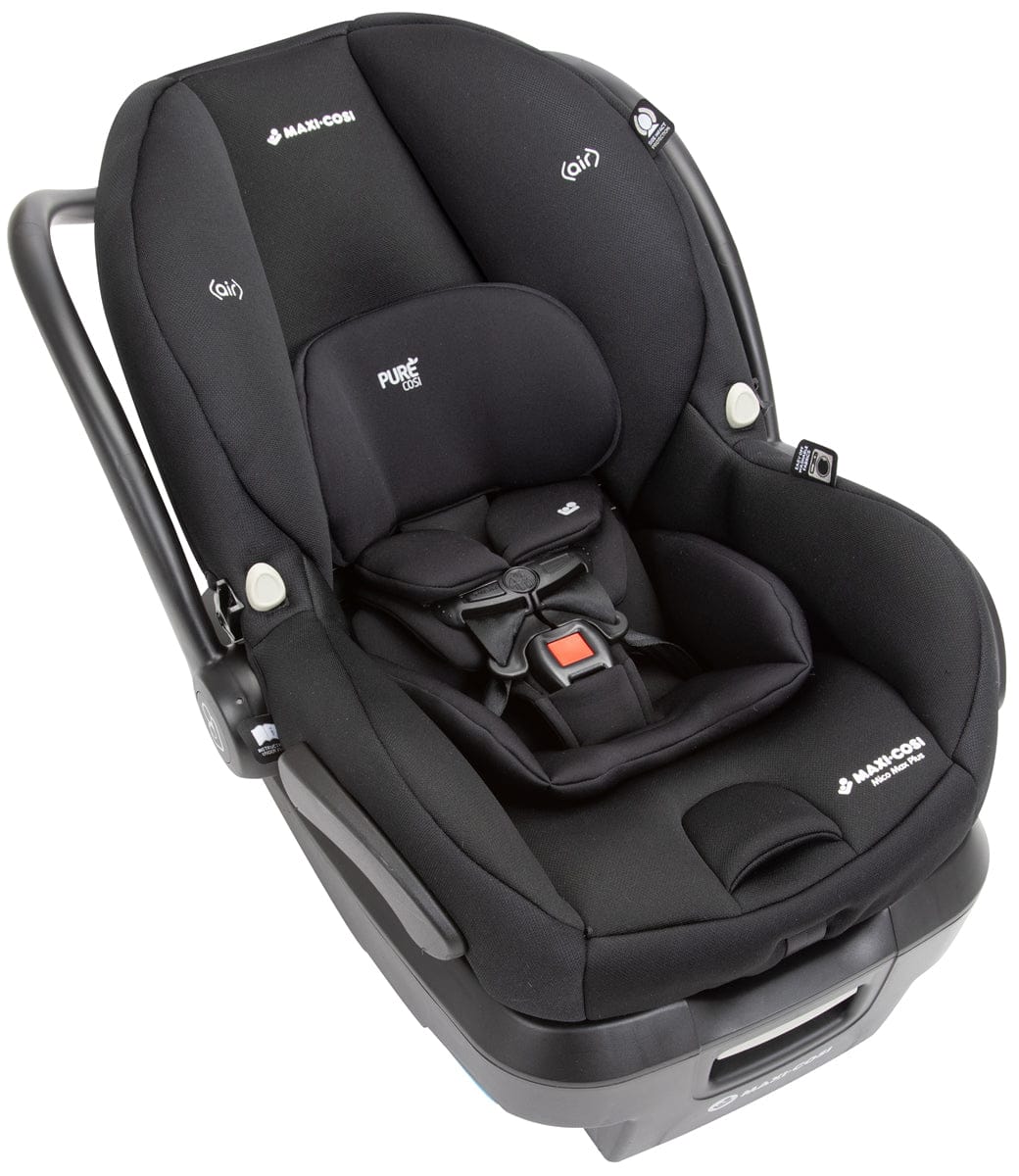 Maxi-Cosi Mico Max Plus Infant Car Seat - Onyx Bliss (Chem Free) - IC311ELA
