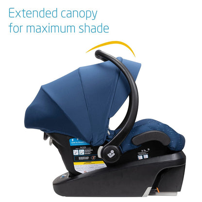 Maxi-Cosi Mico XP Max Infant Car Seat with Load Leg - Sonar Blue (PureCosi) - IC387FZF