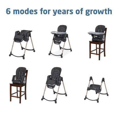 Maxi-Cosi Minla 6-in-1 High Chair - Classic Graphite - HC258HCR